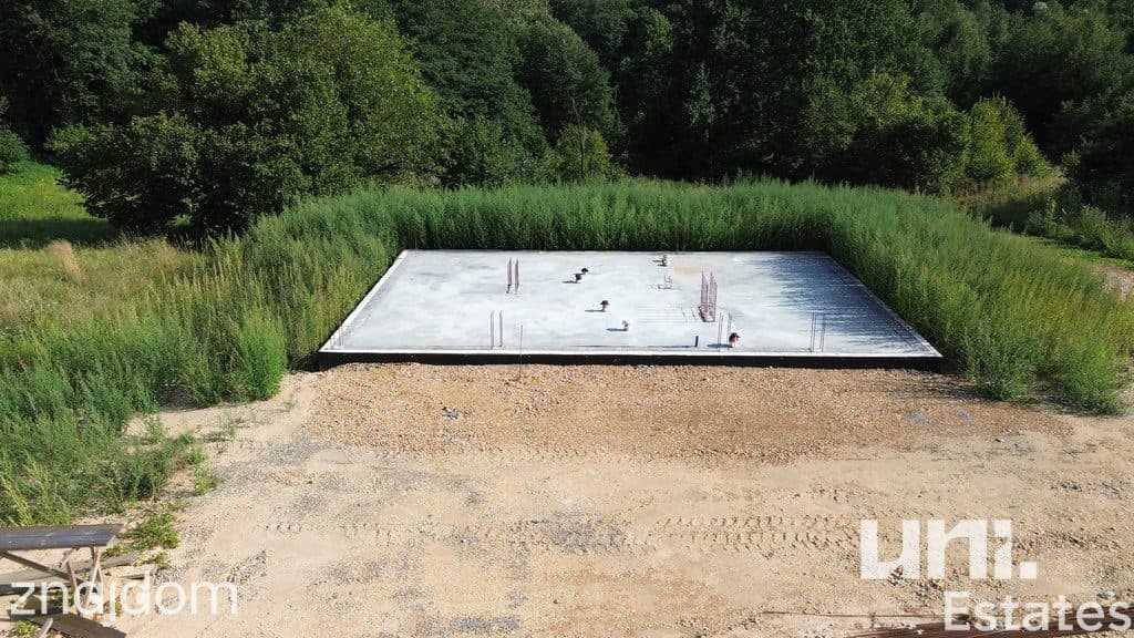 Działka z pozwoleniem | gotowy fundament 8x12m - zdjęcie 5
