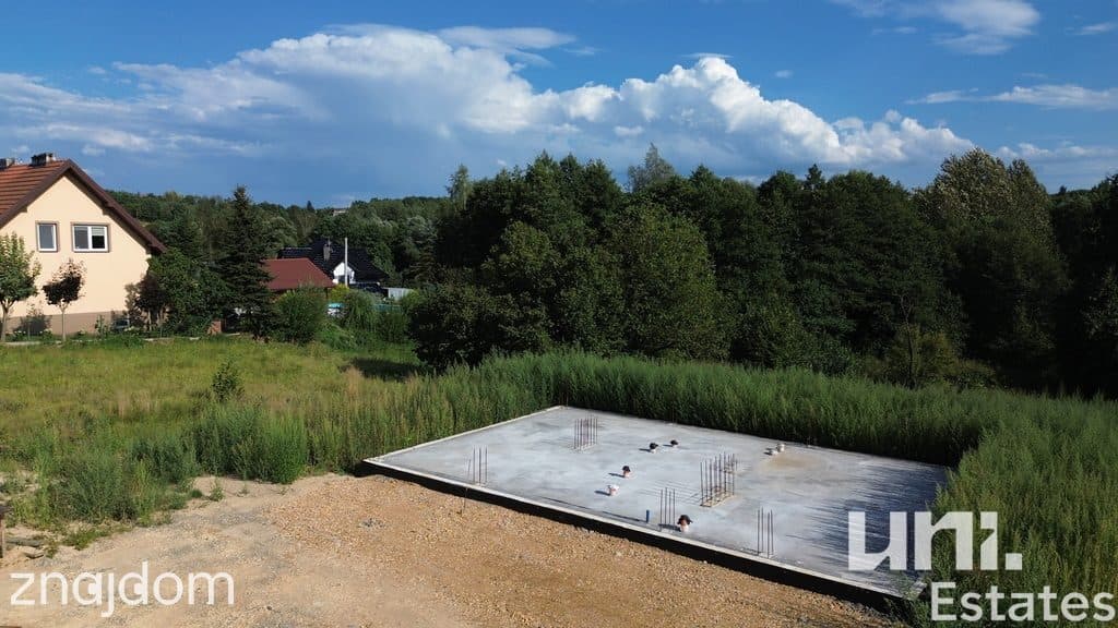 Działka z pozwoleniem | gotowy fundament 8x12m - zdjęcie 6