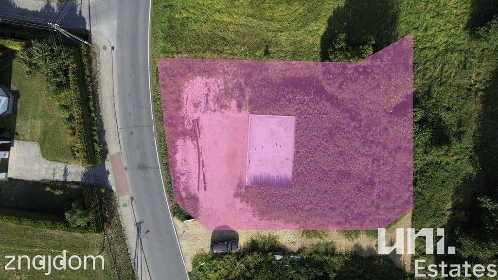 Działka z pozwoleniem | gotowy fundament 8x12m