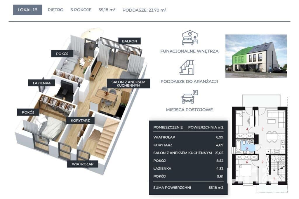 3 POKOJE | APARTAMENTY | MOKRZYSKA - zdjęcie 10