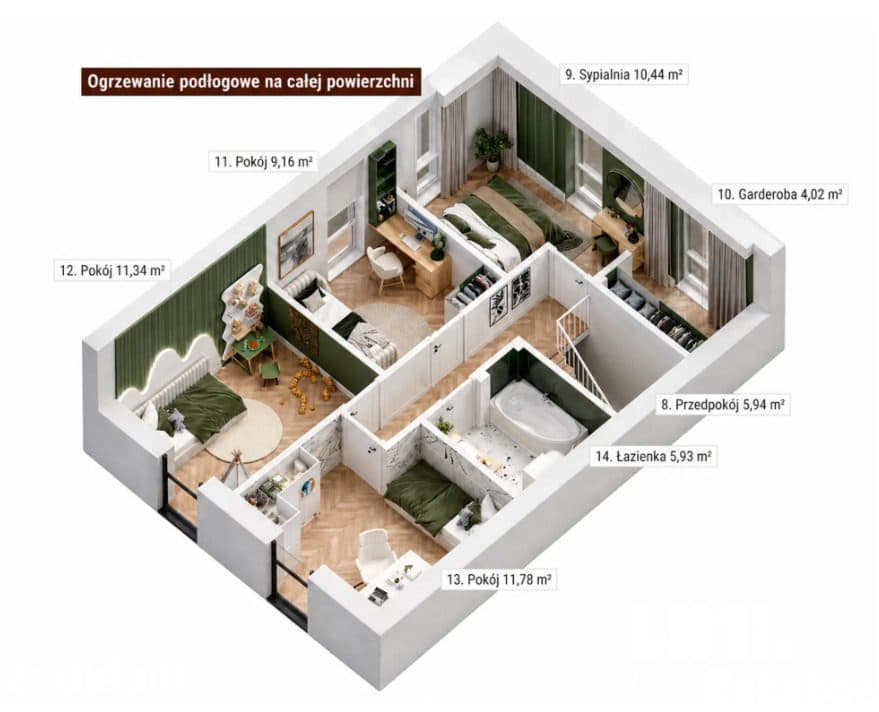 Bliźniak|6 pokoi | 121m2 | ogród 286 m² | Janowice - zdjęcie 7