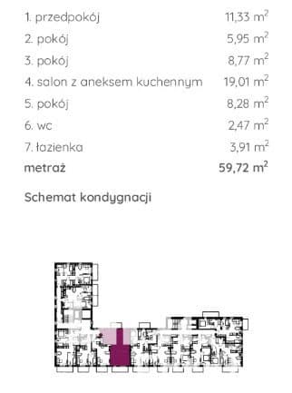 URSUS I 4 POKOJE I 59,72 m2 I 0% PROWIZJI I - zdjęcie 7