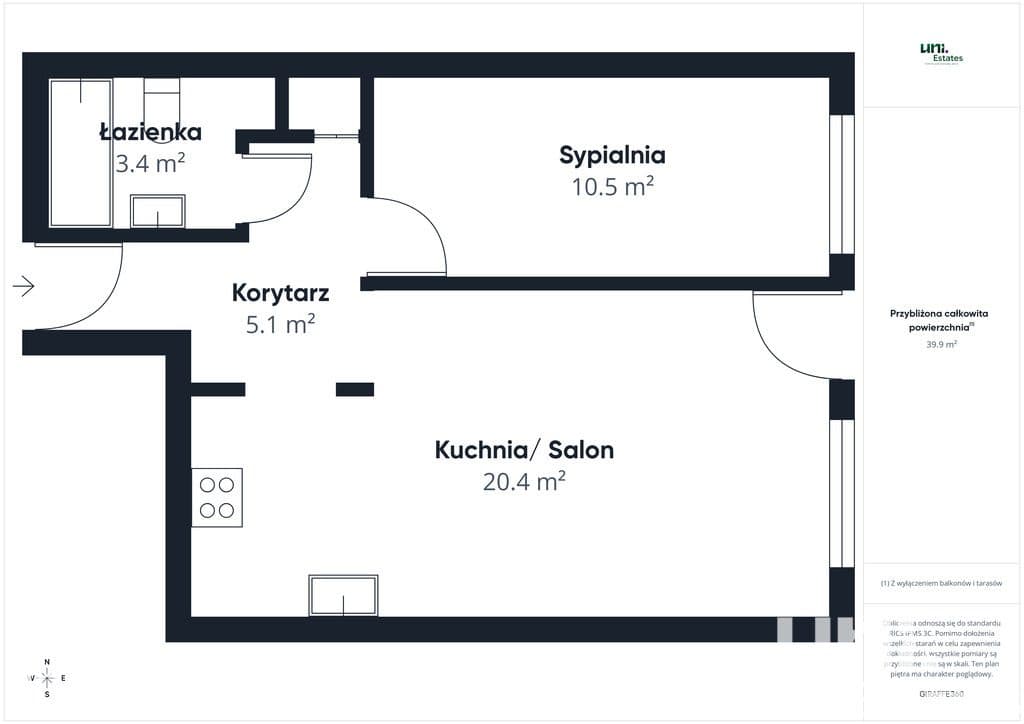 KOMFORTOWE 2 POKOJE | BALKON | GARAŻ PODZIEMNY - zdjęcie 17