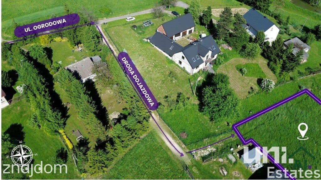 Działka budowlana 1860 m2 | Alwernia | Zielono - zdjęcie 4