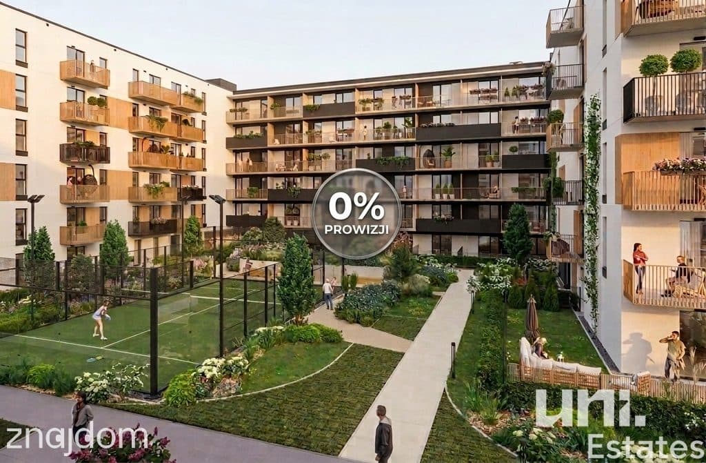 Nowe 3 pokoje we Włochach! Kort padel | 0% prowizj