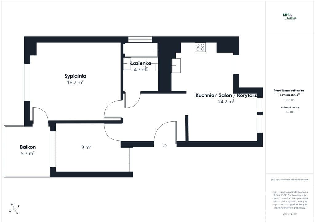 3 pokoje | 58 m² | balkon | garaż | Obozowa - zdjęcie 12
