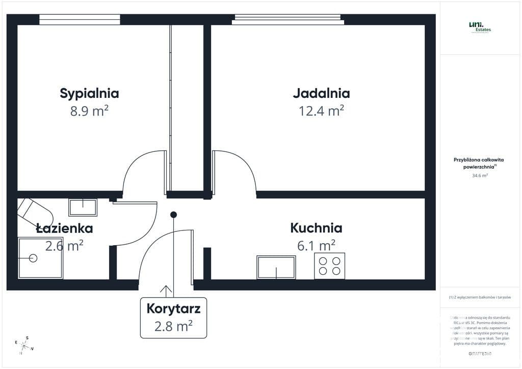 2 pokoje| gotowe do wejścia| spokojna okolica - zdjęcie 16