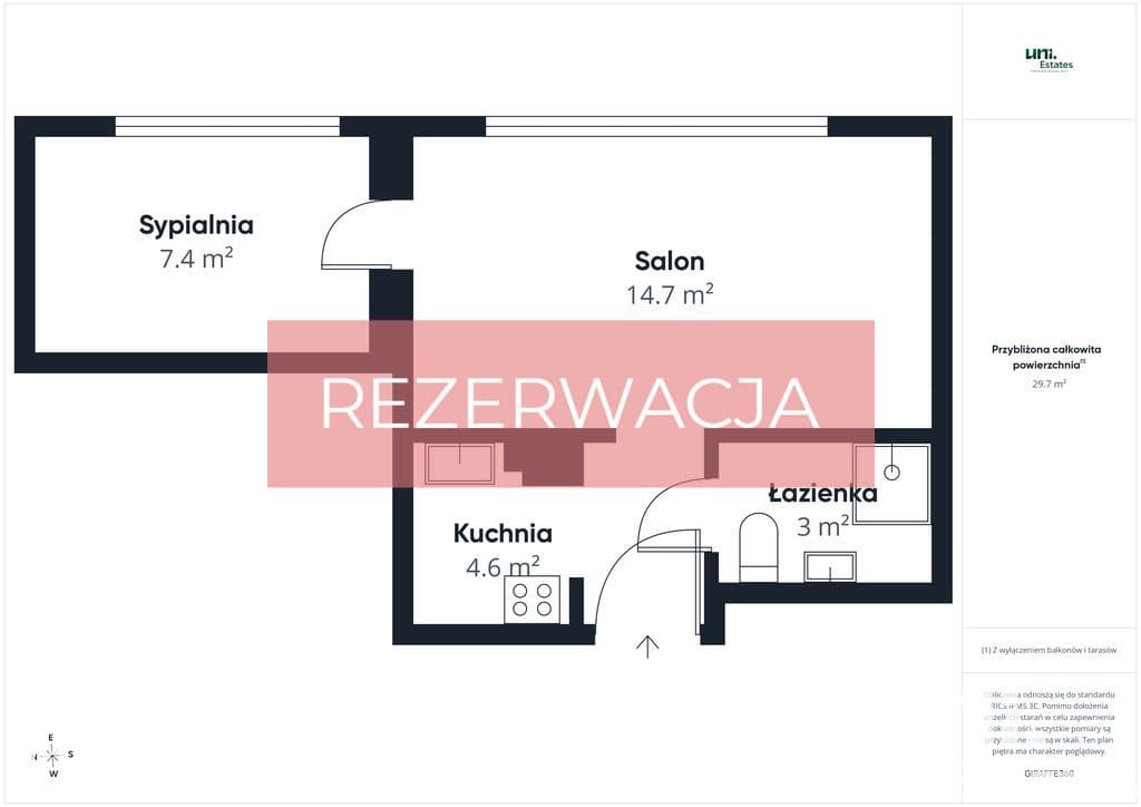 2 pokoje | 30,3 m² | Borsucza | inwestycja - zdjęcie 20
