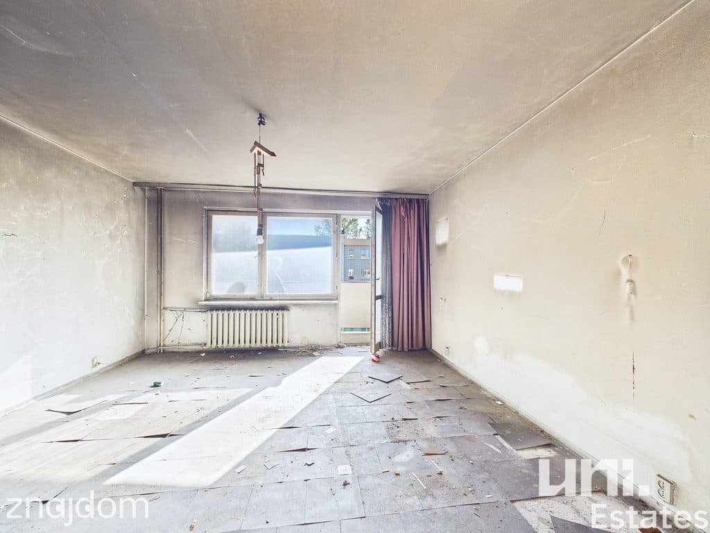 Mieszkanie do remontu | 2 pokoje | balkon | słoneczne | piwnica