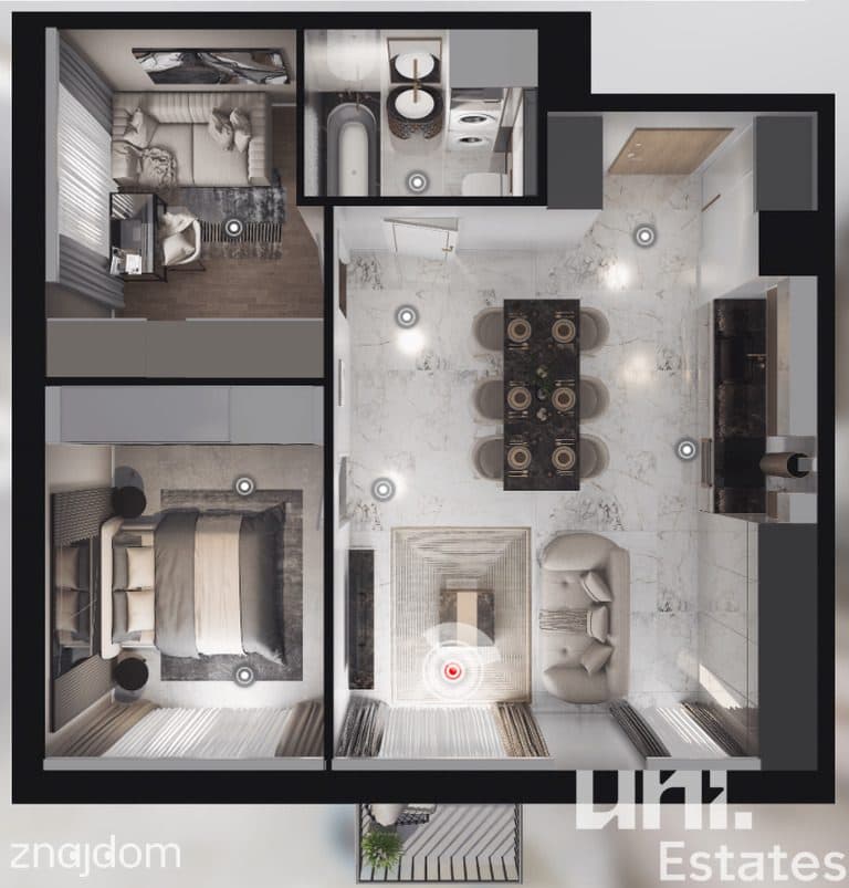 3 POKOJE I 55,08 m2 I 0 PROWIZJI I Q4 2026 - zdjęcie 8