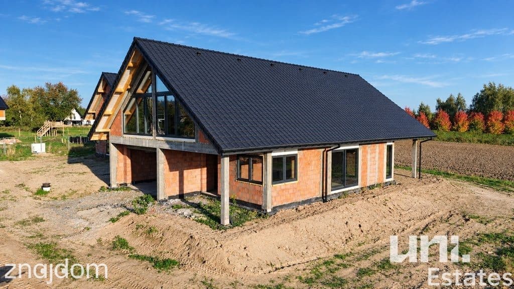 Parterowy dom z antresolą | 2x garaż | widok na pola - zdjęcie 4