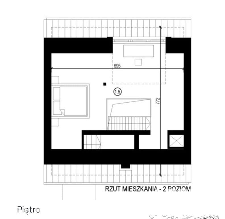 Wykończony apartament z tarasem | widok na góry - zdjęcie 18