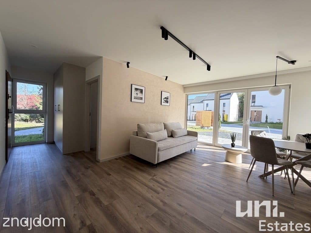 Wykończony apartament z ogródkiem | widok na góry - zdjęcie 3