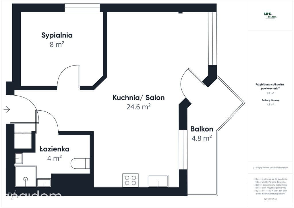 2 Pokoje | Ursynów | Metro | Garaż | Balkon - zdjęcie 2