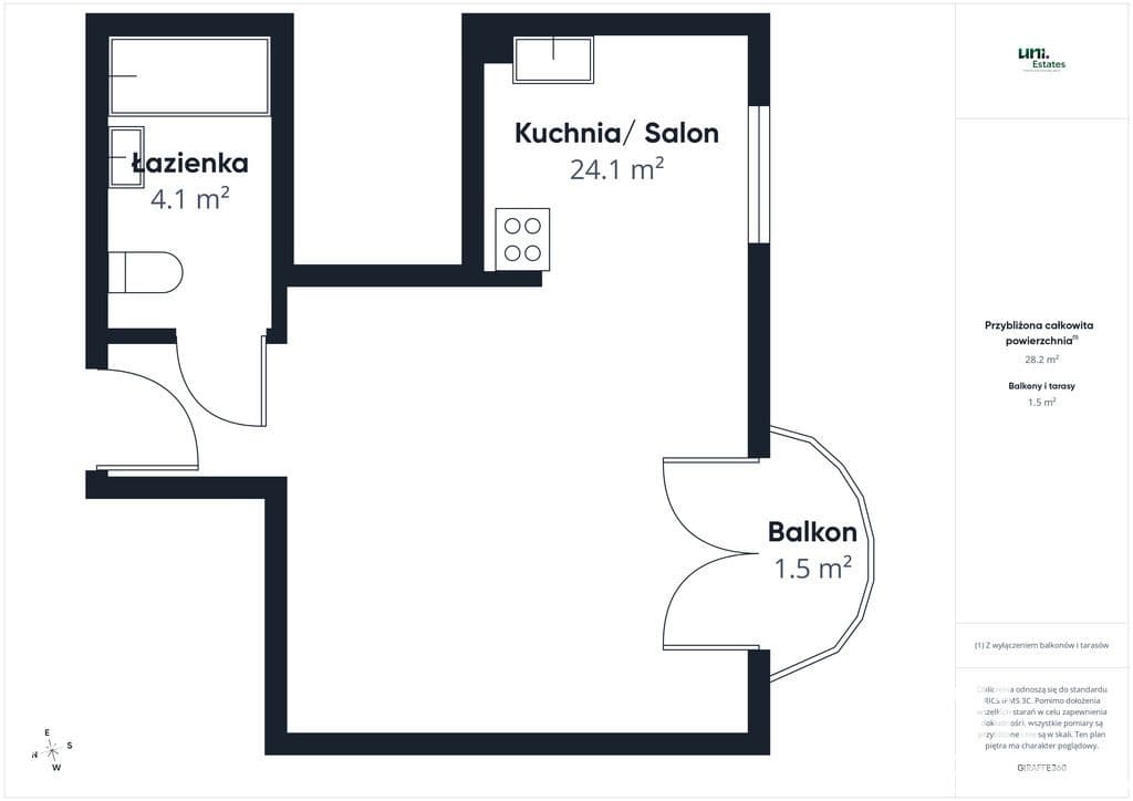 Kawalerka | 28,46 m² | Podgórze – ul. Borkowska - zdjęcie 13