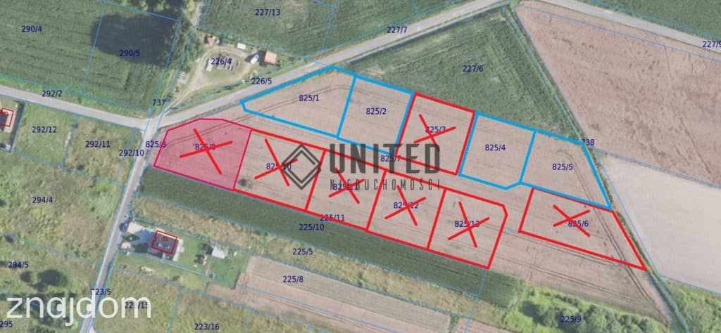 Działka we Wszemirowie niedaleko Prusic