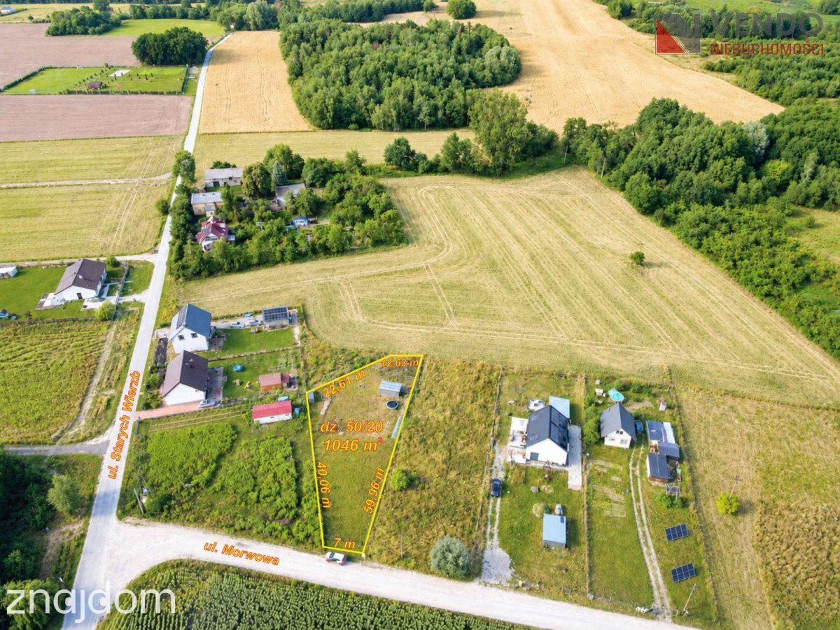 Gorzkie Pole działka 1046m² Pozwolenie na budowę