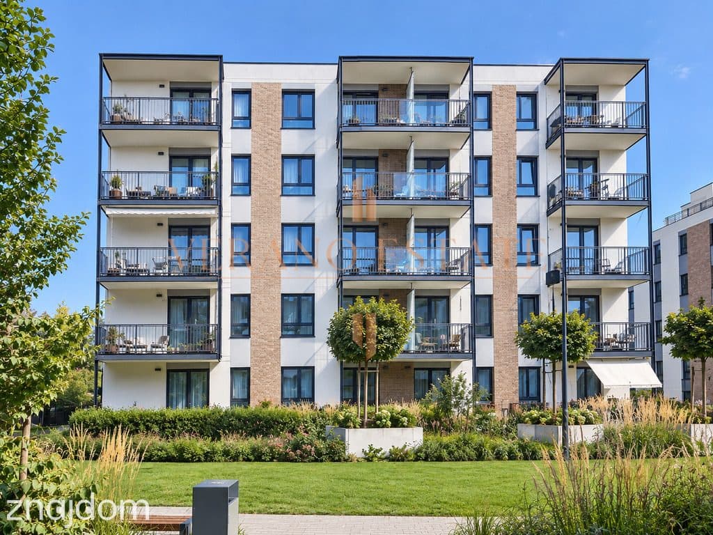 Urządzone 3 pokoje 58,28 m² z ogrodem 17 m² Włochy - zdjęcie 18