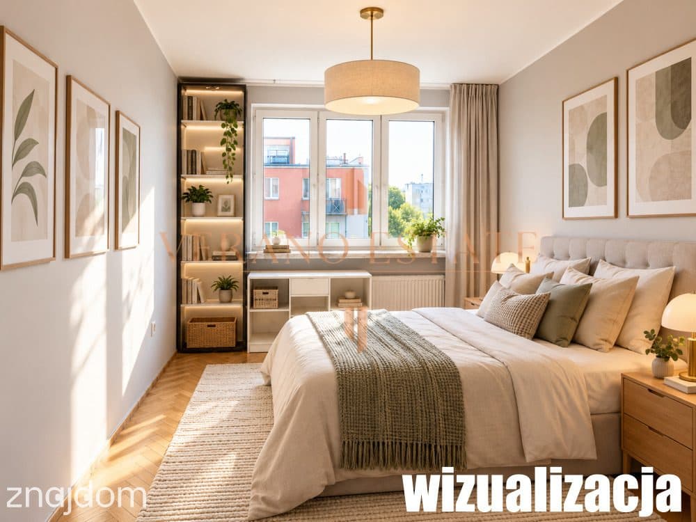 Własnościowe 3 słoneczne pokoje | balkon | 54,76m2 - zdjęcie 7