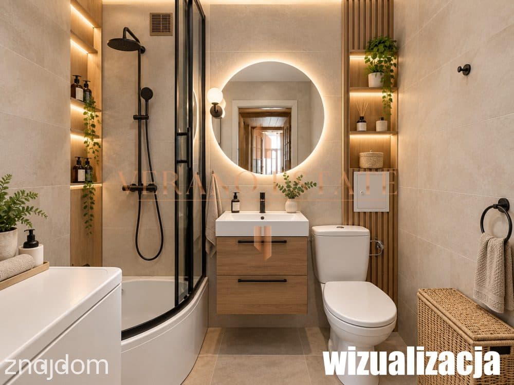 Własnościowe 3 słoneczne pokoje | balkon | 54,76m2 - zdjęcie 10