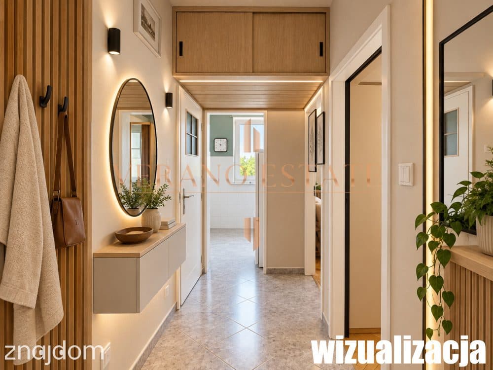 Własnościowe 3 słoneczne pokoje | balkon | 54,76m2 - zdjęcie 12