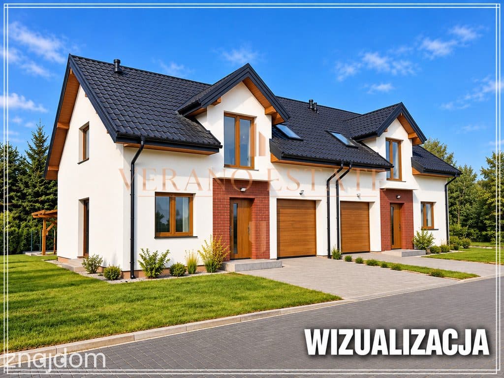 Nowy bliźniak 138 m² z garażem i ogrodem | Wiśniewo - zdjęcie 2