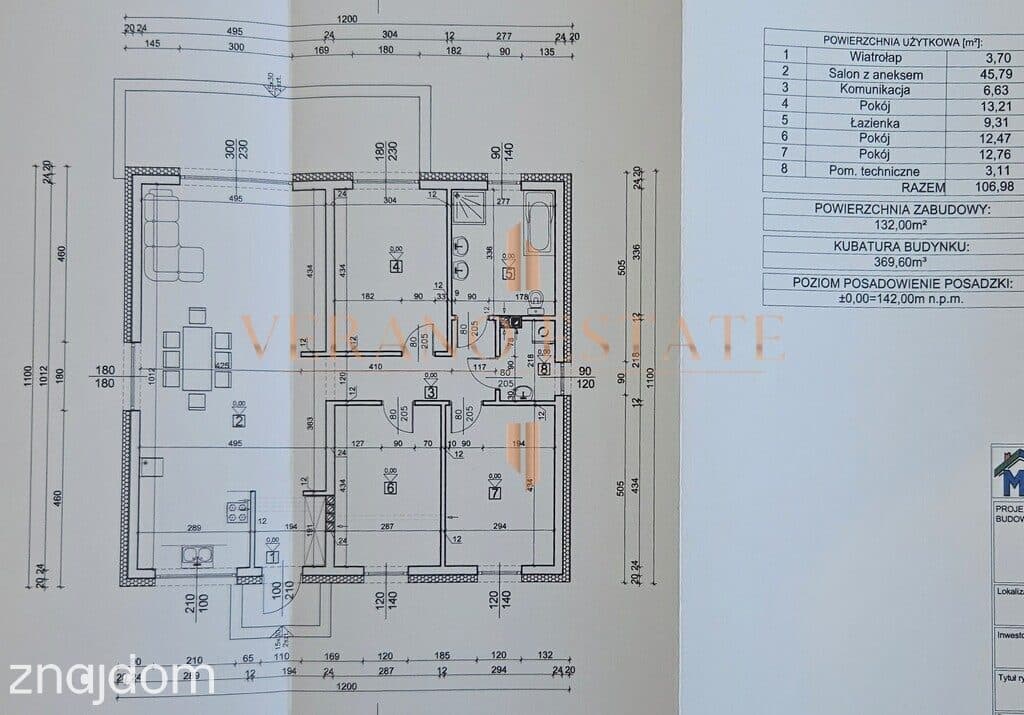 Dom 107 m² | działka 600 m² | Wiśniewo - zdjęcie 3