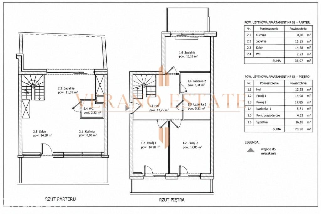 Dwupoziomowy Apartament 112 m² | Nad Jeziorem Białe Augustowskie - zdjęcie 19