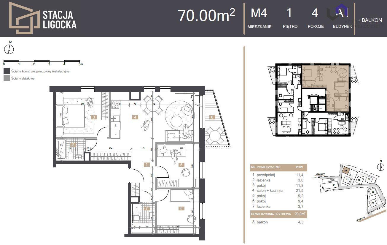 NOWE MIESZKANIA. 4 POKOJE! + BALKON - zdjęcie 2