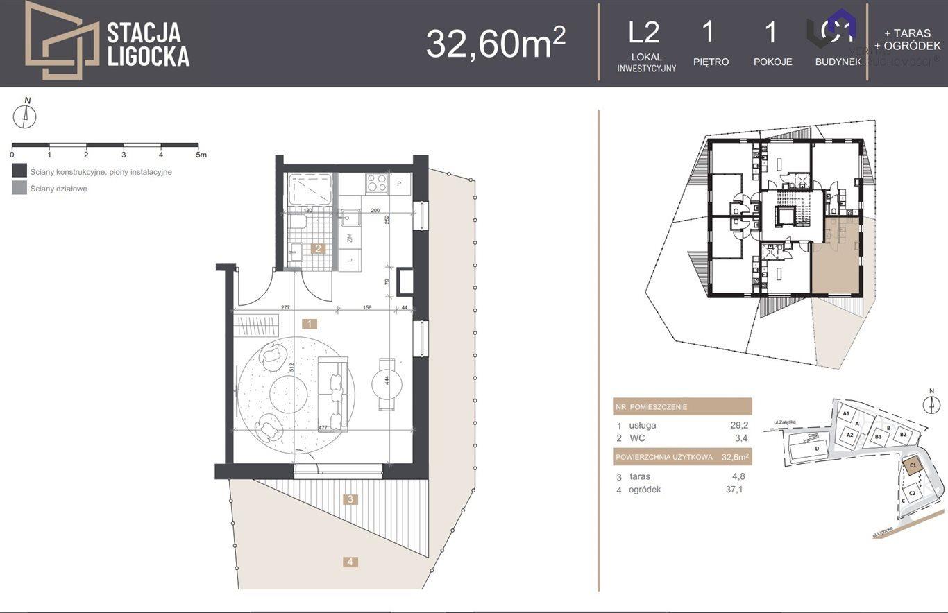 NOWE MIESZKANIA. 1 POKÓJ  OGRÓDEK 31,7m2  23% VAT! - zdjęcie 8