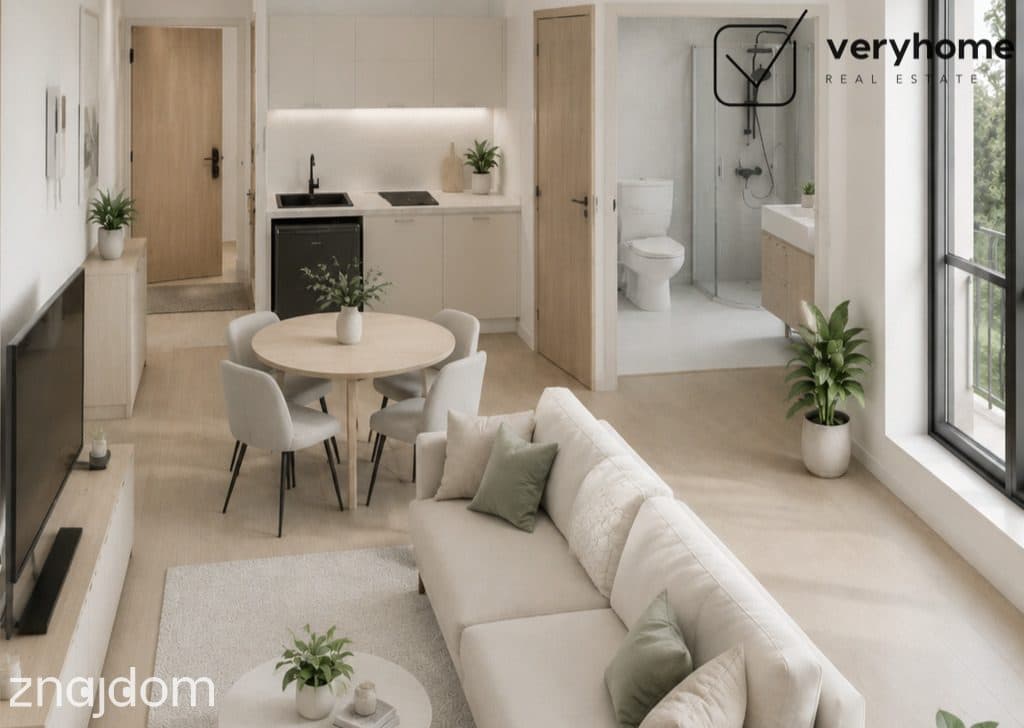 Kawalerka 22,73 m² z balkonem | stan deweloperski