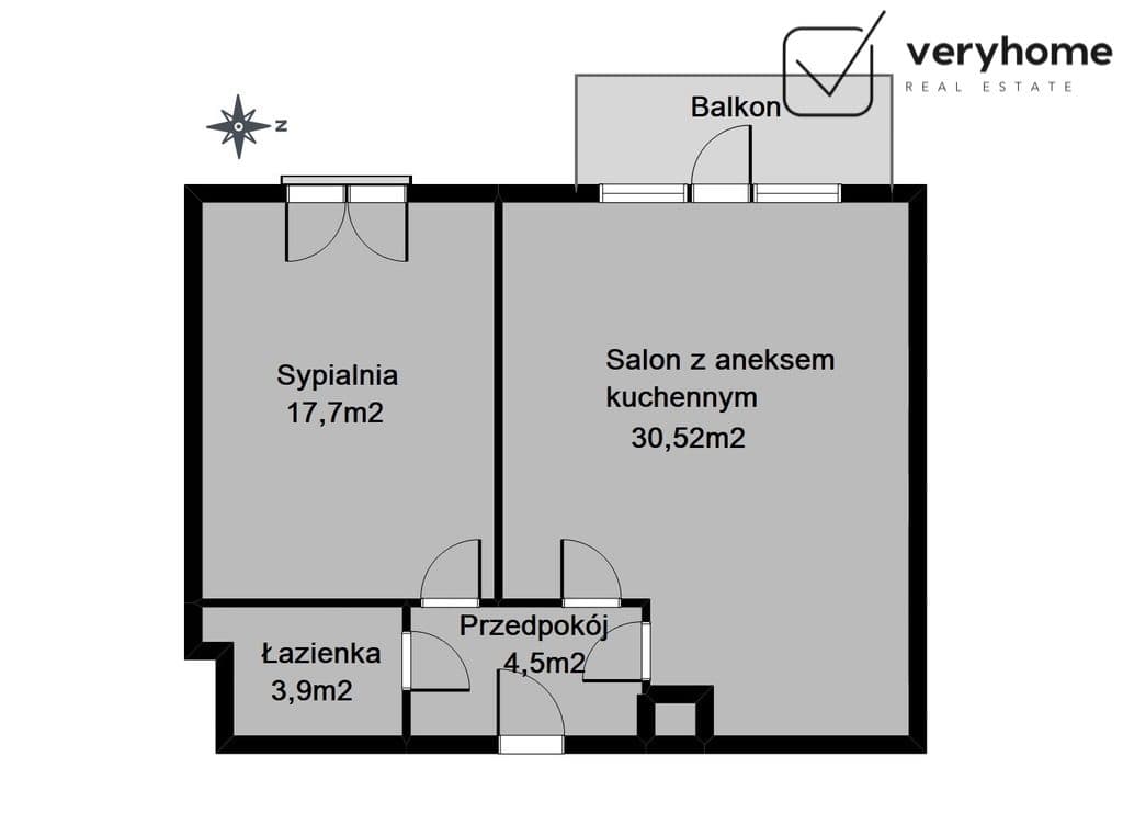 Komfortowe 2-pok. z balkonem na zieleń - Halszki - zdjęcie 14