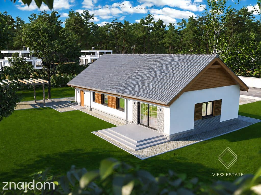 Nowoczesny dom pod lasem| 107 m² | działka 1000 m² - zdjęcie 3