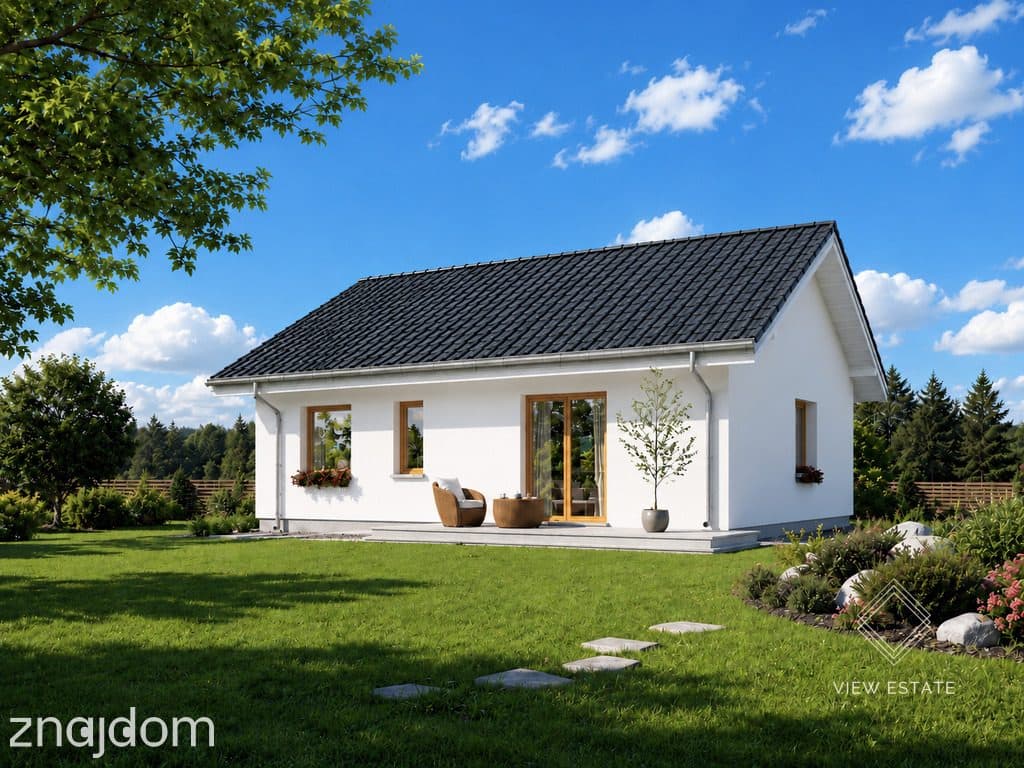 Dom parterowy | 68 m2 |  osobna działka | przy lesie
