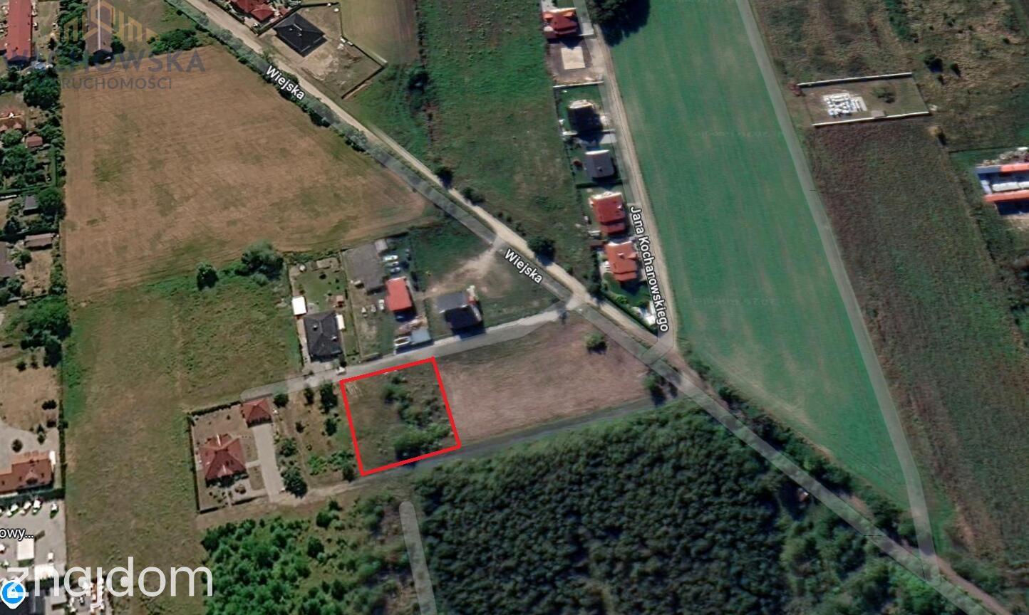 Działka 1320 m² (MPZP) – Brzezie k. Sulechowa, ul. M. Reja