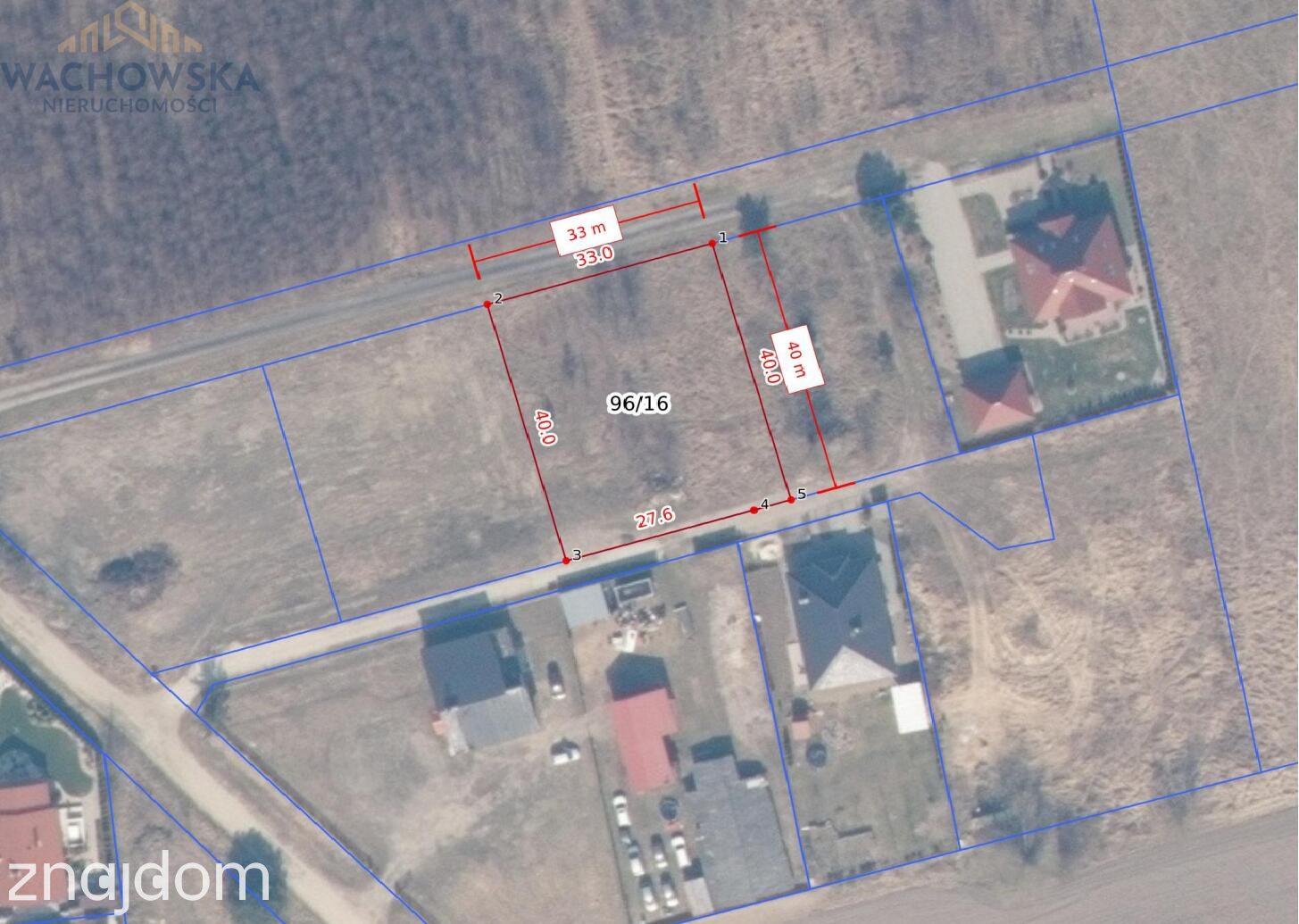 Działka 1320 m² (MPZP) – Brzezie k. Sulechowa, ul. M. Reja - zdjęcie 2