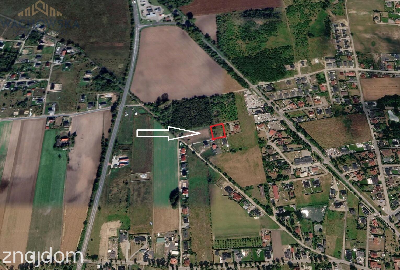 Działka 1320 m² (MPZP) – Brzezie k. Sulechowa, ul. M. Reja - zdjęcie 3