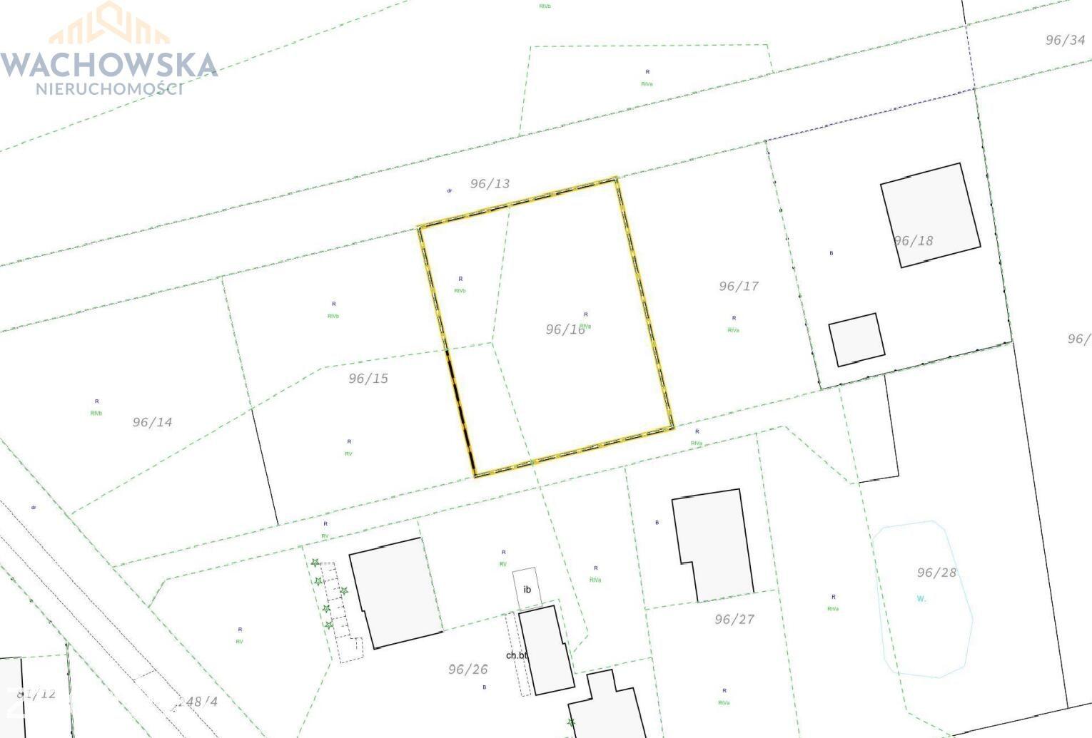 Działka 1320 m² (MPZP) – Brzezie k. Sulechowa, ul. M. Reja - zdjęcie 4