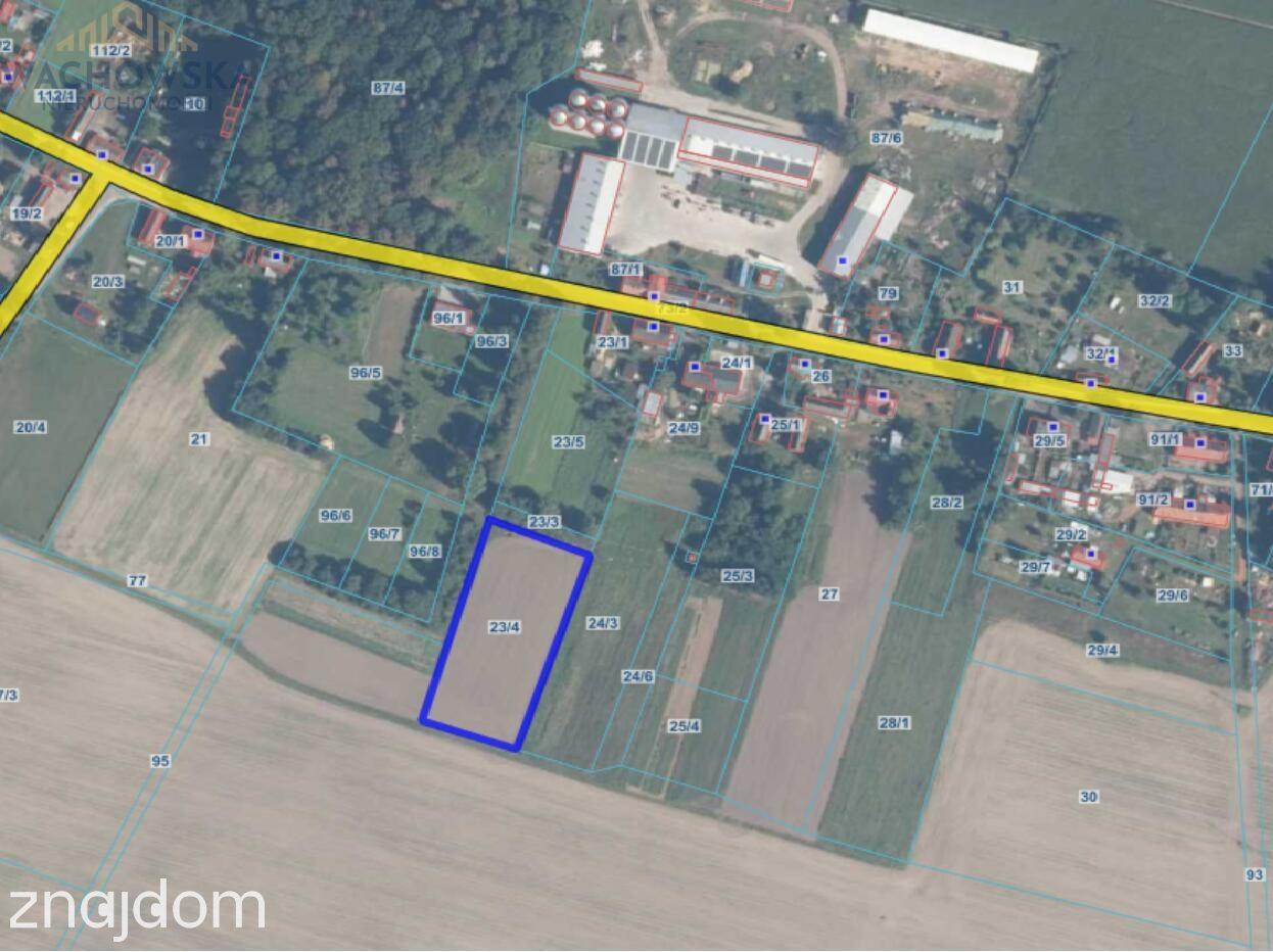 Działka budowlana - Podła Góra, gm. Skąpe - zdjęcie 4