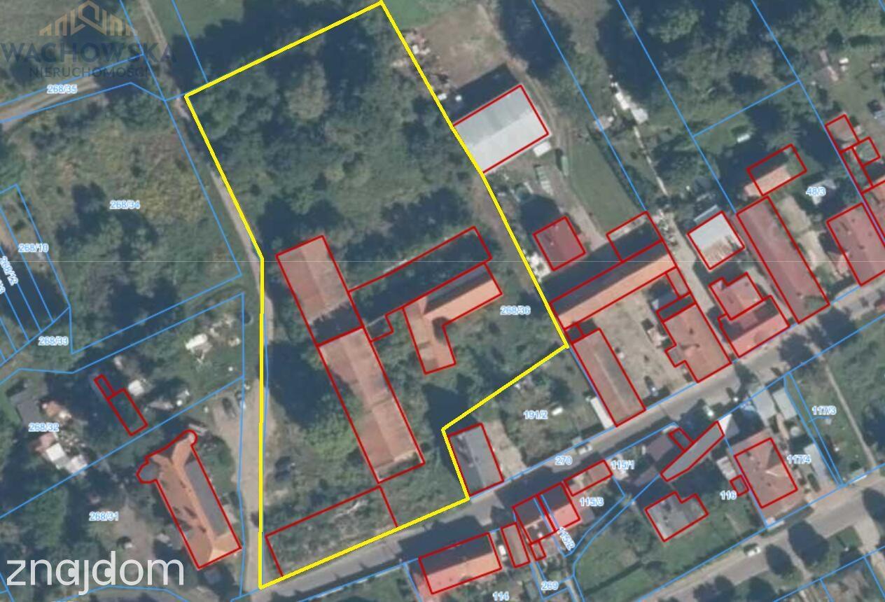 Działka zabudowana z potencjałem inwestycyjnym