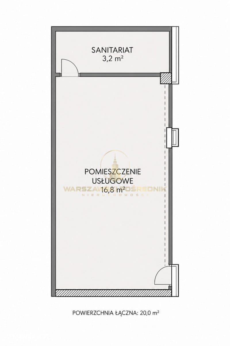 Lokal komercyjny 20m2 z witryną | Księcia Janusza - zdjęcie 6