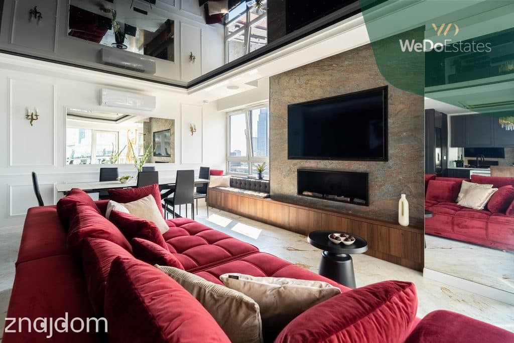 Przestronny apartament 13p| 93 m²| Platinum Towers