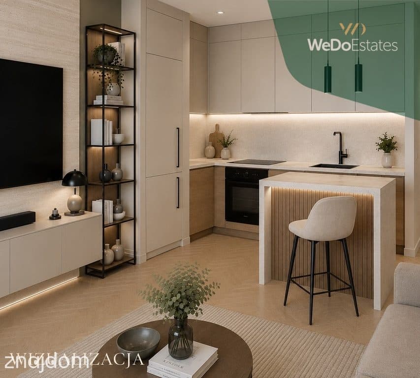 Do aranżacji / salon +sypialnia / 42m2 - zdjęcie 13