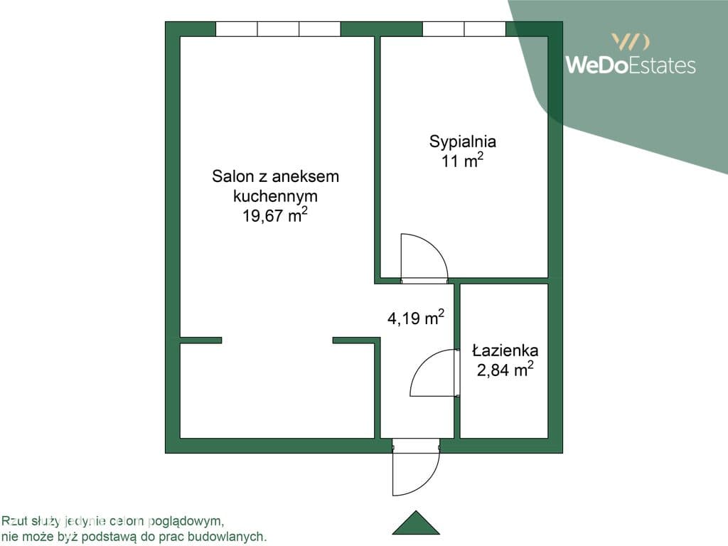 Funkcjonalne 2 pokoje po remoncie | Wola | gotowe - zdjęcie 15