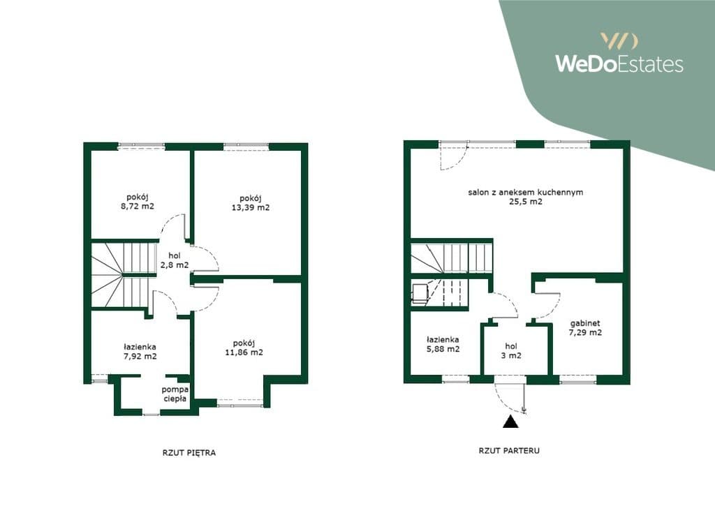 86 m² / 5 pokoi / własny ogródek do 180m/ dom dla rodziny - zdjęcie 5
