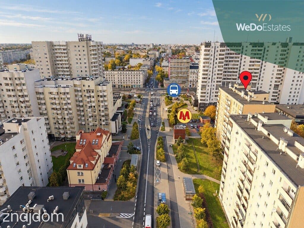 3 pokoje z osobną kuchnią | stacja Metra za oknem | dwustronny rozkład - zdjęcie 19