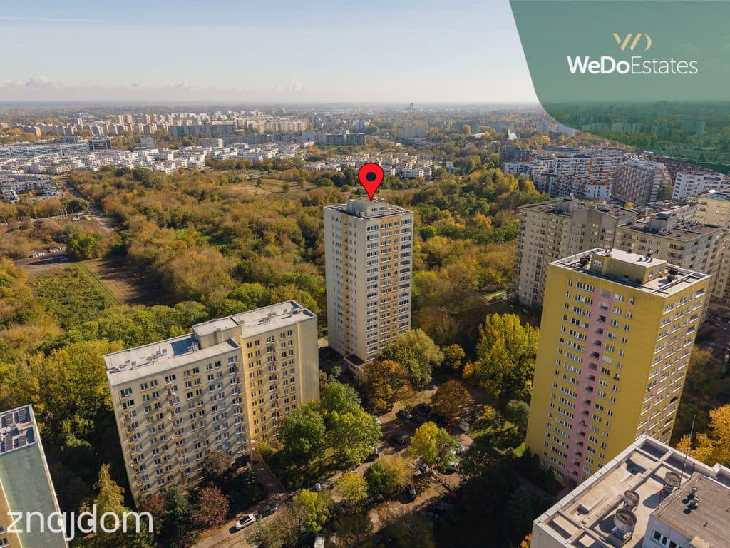 2 pok. z osobną kuchnią | stacja Metra na piechotę | cicha lokalizacja - zdjęcie 3
