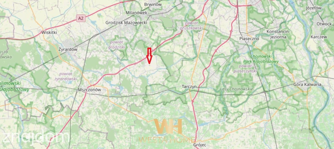 Działka budowlana ** 3000 m2 **, 35 km od Warszawy - zdjęcie 2
