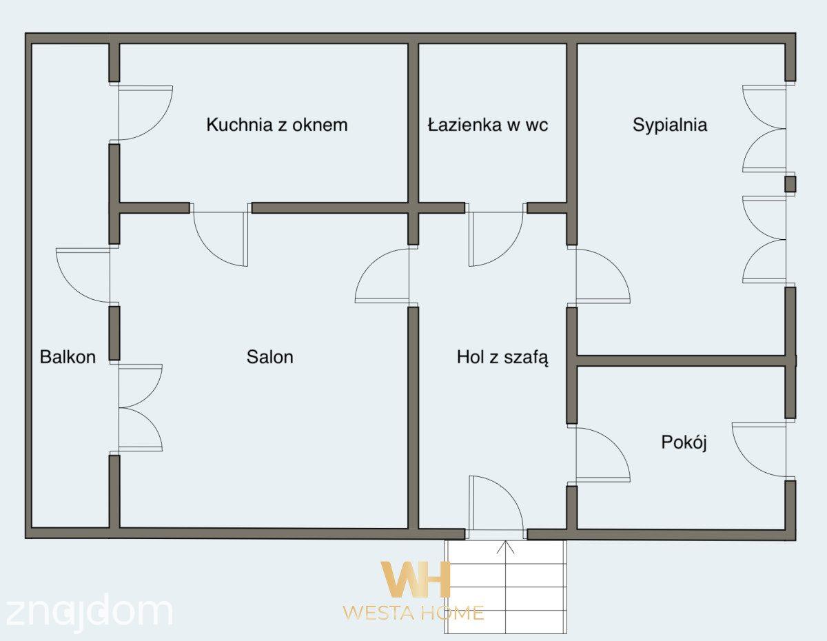 3 pokoje z loggia I Metro I Parki - zdjęcie 16