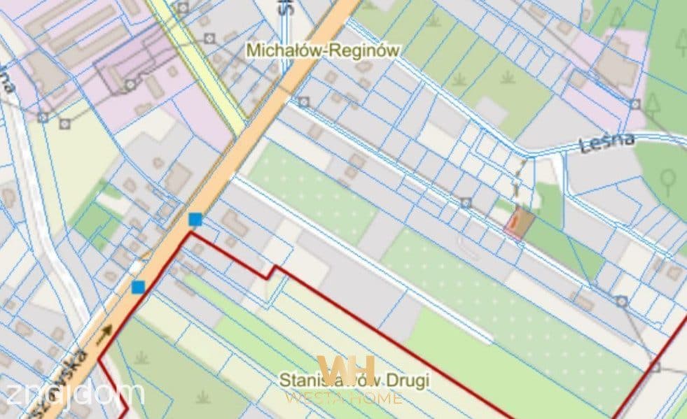Miejsce na DOM * działka 1287 M2* MICHAŁÓW REGINÓW - zdjęcie 8